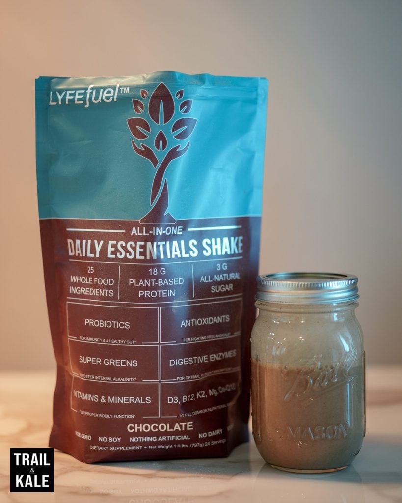Lyfe Fuel review Daily Essentials Meal Replacement Shake and more by Trail and Kale for web 6