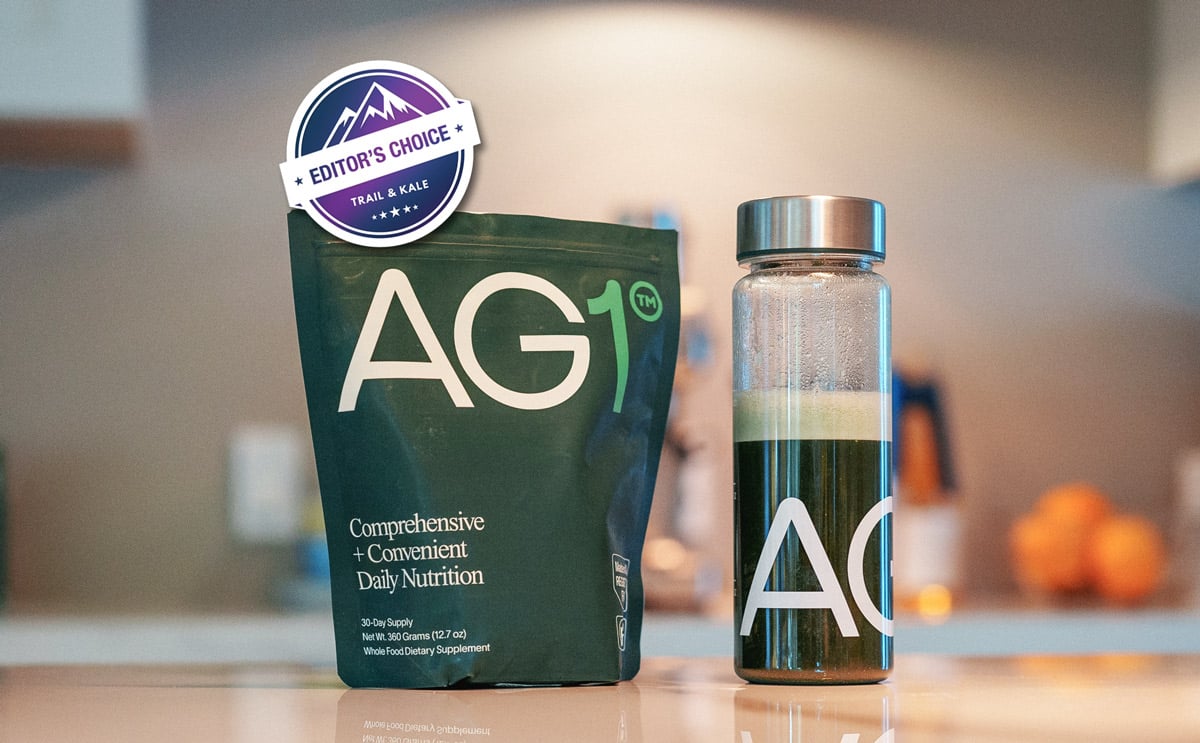 Athletic Greens Ultimate Daily, Whole Food Sourced AG1 Greens