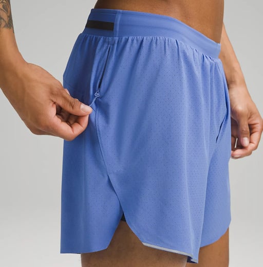 lululemon mens fast and free lined running shorts - best mens lululemon shorts for running