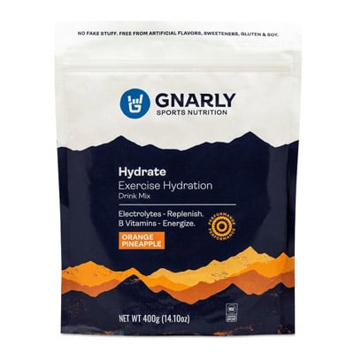 Gnarly Hydrate Exercise Hydration Powder Drink Mix For Runners