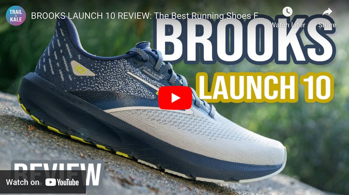 Brooks Launch 10 review thumbnail YouTube 2