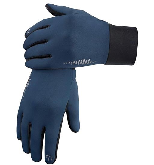 Simari winter running gloves