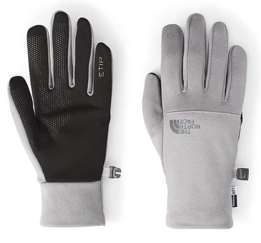 The north face etip winter running gloves