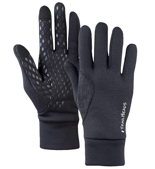 Trailheads power stretch running gloves