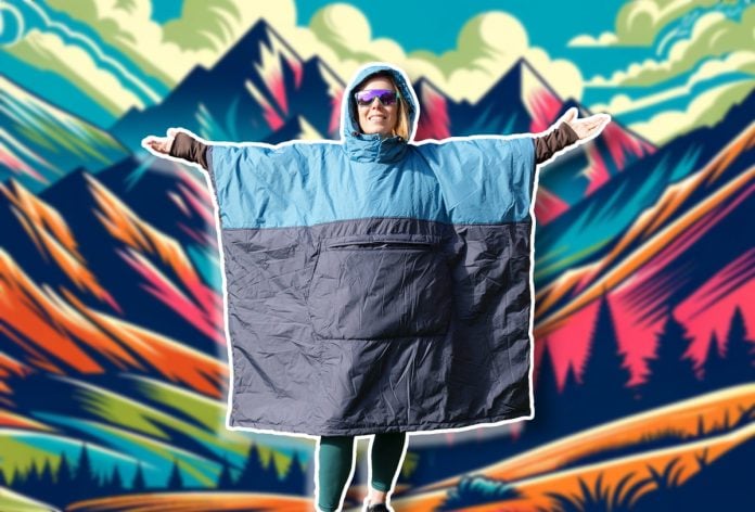 Voited Trooper Review A Cosy Poncho Blanket Companion