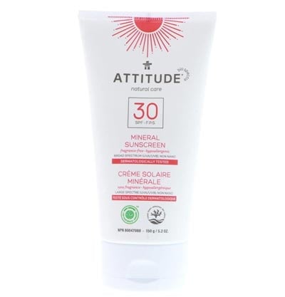 Attitude Mineral Sunscreen Best Sunscreen for Running