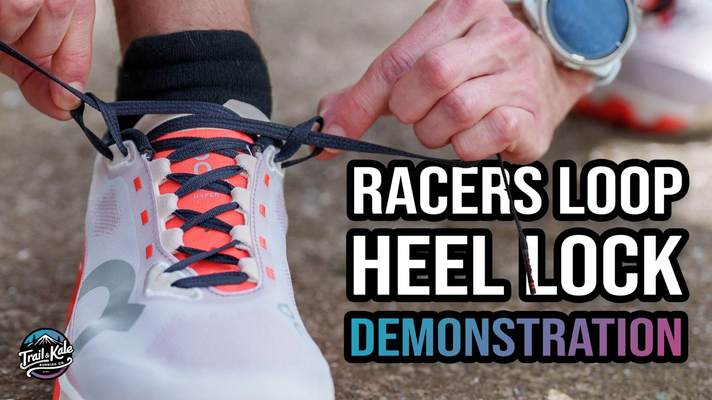 Racers Loop Heel Lock Lacing Demo: How To Stop Your Heel Slipping Out Of Your Running Shoes