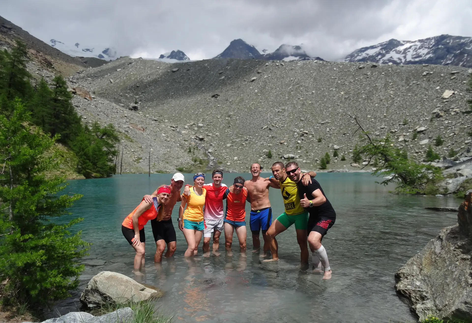 Trail & Kale group run with Soul Running and La Sportiva in the Aosta Valley, Italy