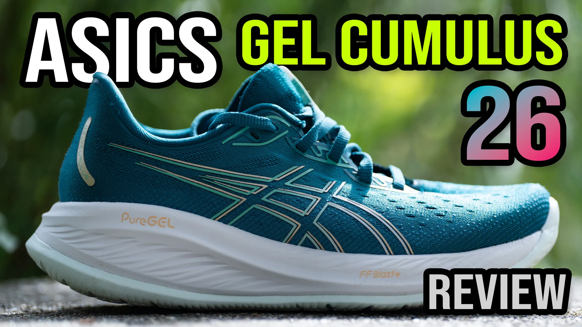 Asics Gel Cumulus 26 Review YOUTUBE