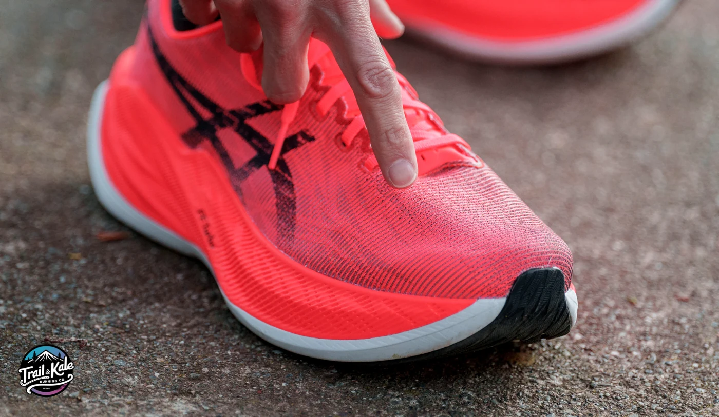 Asics Superblast upper material could be more breathable
